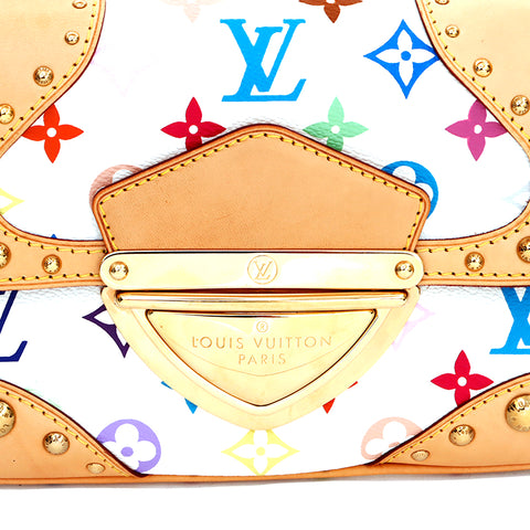 ルイ・ヴィトン LOUIS VUITTON マリリンショルダーバッグ ショルダーバッグ キャンバス ホワイト WS4045