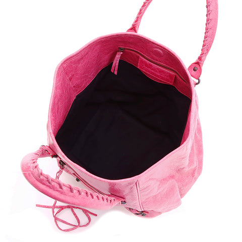 Balenciaga Handtasche Leder Pink WS4046