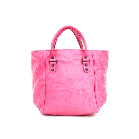 Balenciaga Handtasche Leder Pink WS4046