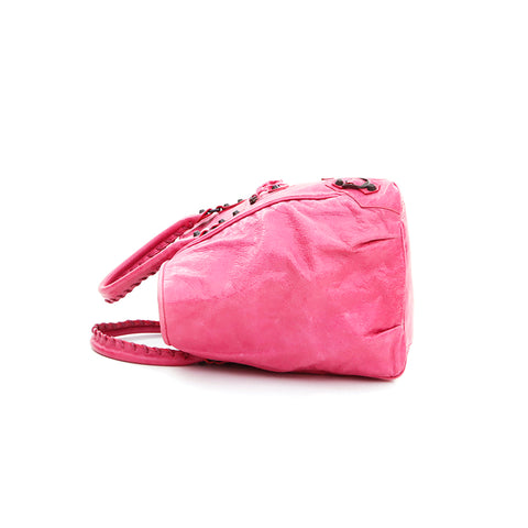 Balenciaga Handtasche Leder Pink WS4046