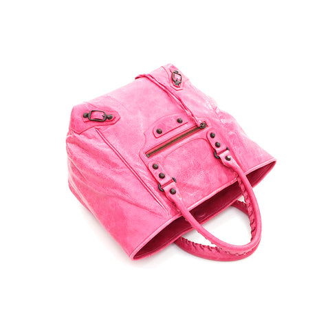 Balenciaga Handtasche Leder Pink WS4046