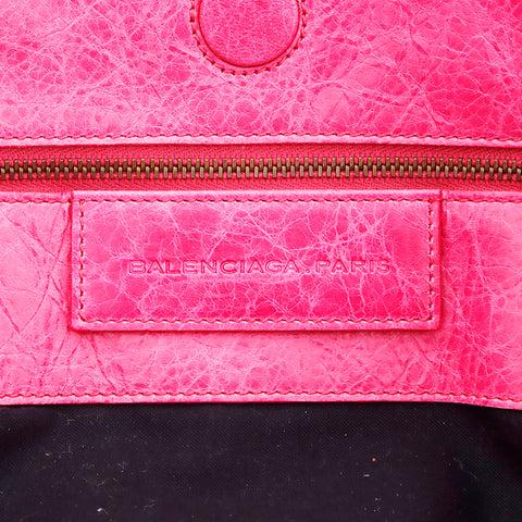 Balenciaga Handtasche Leder Pink WS4046