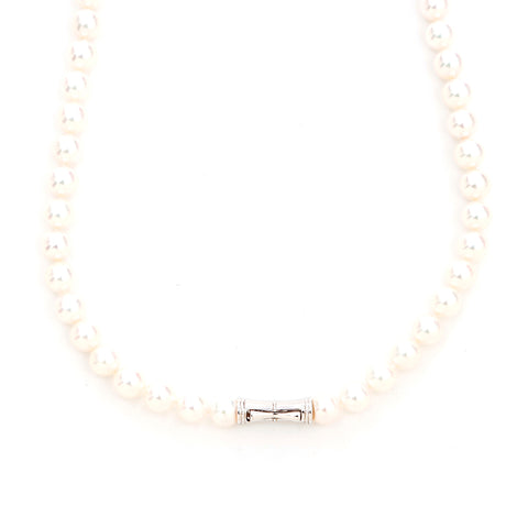 Tasaki Pearl Necklace VINTAGE Used Classic Pearl White WS4048