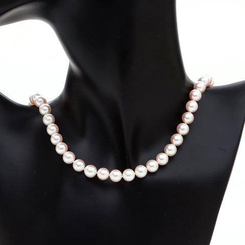 Collier de perle de tasaki vintage utilisé Ws404) de perle classique WS4048