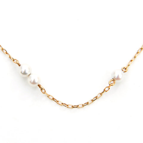 Mikimoto Pearl Bracelet Yellow Gold Gold WS4057