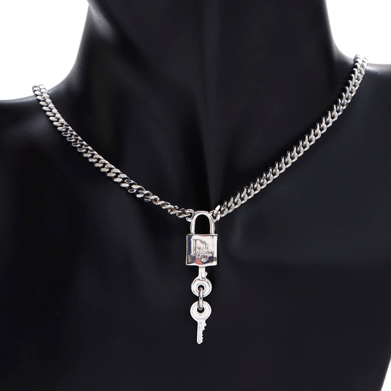 クリスチャンディオール Christian Dior ロゴ ネックレス
