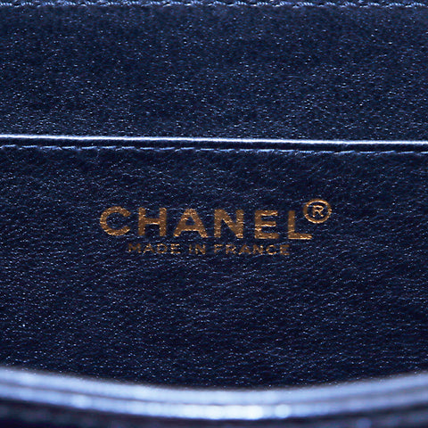 シャネル CHANEL チョコバー 2.55 2way ショルダーバッグ レザー ブラック　 WS4175