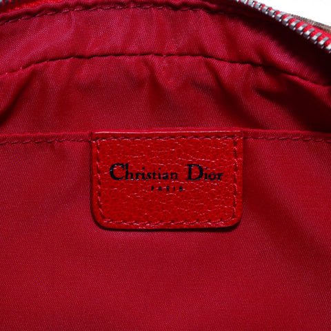 クリスチャンディオール Christian Dior トロッター ハンドバッグ キャンバス ブラウン WS4258