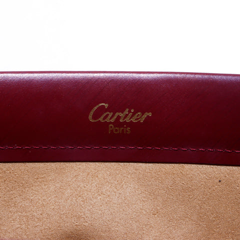 カルティエ CARTIER トリニティ ハンドル  ハンドバッグ レッド WS4275