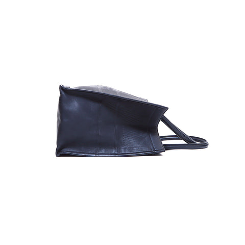 Christian Dior Leder -Kalbskalb -Tasche Schwarz WS4301