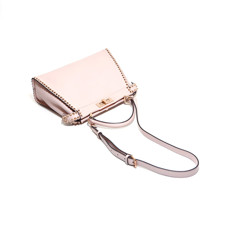 フェンディ FENDI ピーカブー スタッズ 2way ショルダーバッグ