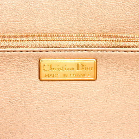 クリスチャンディオール Christian Dior ショルダーバッグ レザー ブラウン WS4309