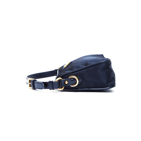 Prada -Logo Handtasche Nylon Black WS4323