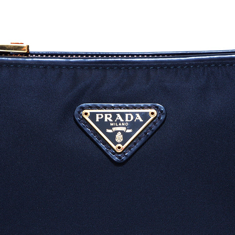 Prada -Logo Handtasche Nylon Black WS4323