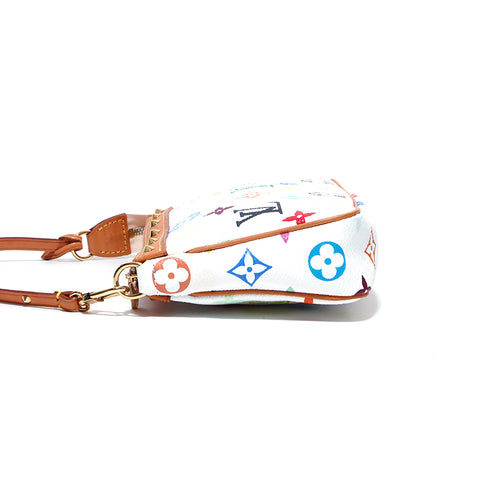 ルイ・ヴィトン LOUIS VUITTON アクセソワール モノグラムマルチ ハンドバッグ PVC マルチカラー WS4327