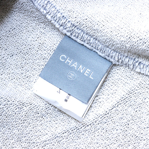 シャネル CHANEL ココマーク スポーツライン 05P パーカー VINTAGE 中古 定番 グレー WS4353