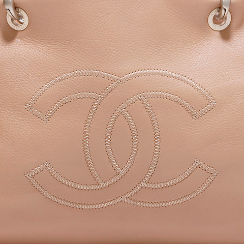 Chanel Soft Kaviar Cocostitch Handtasche Beige WS4401