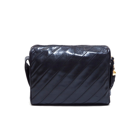 シャネル CHANEL ココマーク フリンジ ショルダーバッグ VINTAGE 中古