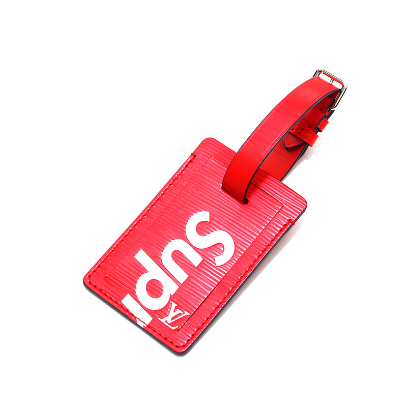 Louis Vuitton LOUIS VUITTON Supreme collaboration name tag