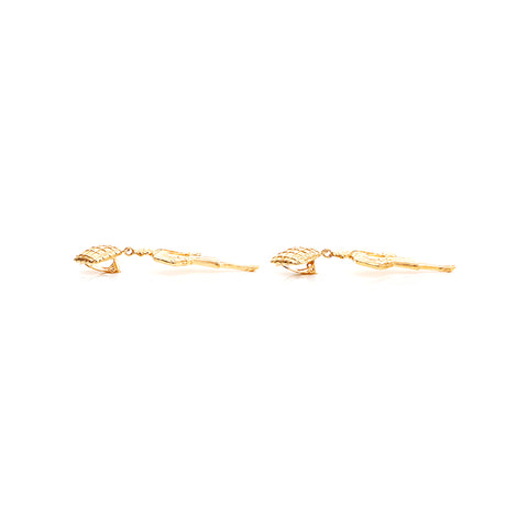 Chanel Mademoiselle Swing Boes d'oreilles GP Gold WS4548