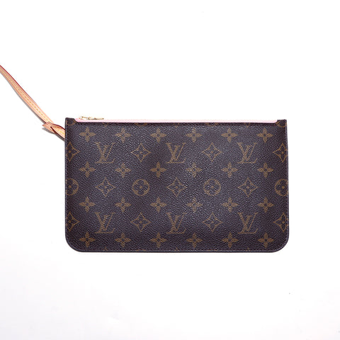 ルイ・ヴィトン LOUIS VUITTON モノグラム ネヴァーフル ショルダーバッグ VINTAGE 中古 定番  PVC ブラウン×ピンク WS4577