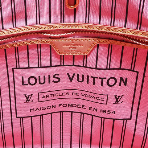 ルイ・ヴィトン LOUIS VUITTON モノグラム ネヴァーフル ショルダーバッグ VINTAGE 中古 定番  PVC ブラウン×ピンク WS4577