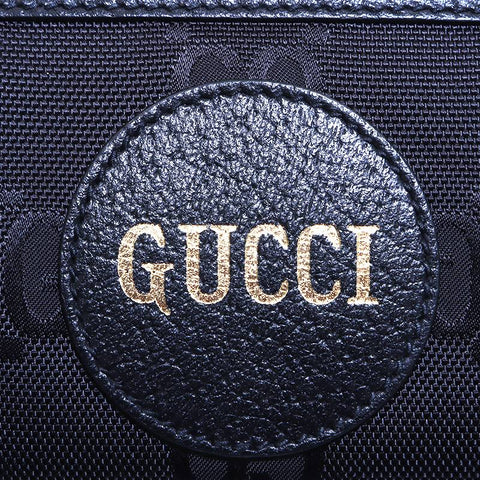 グッチ GUCCI GGスプリーム キャンバス レザー ポリエステル  ショルダーバッグ ブラック WS4603