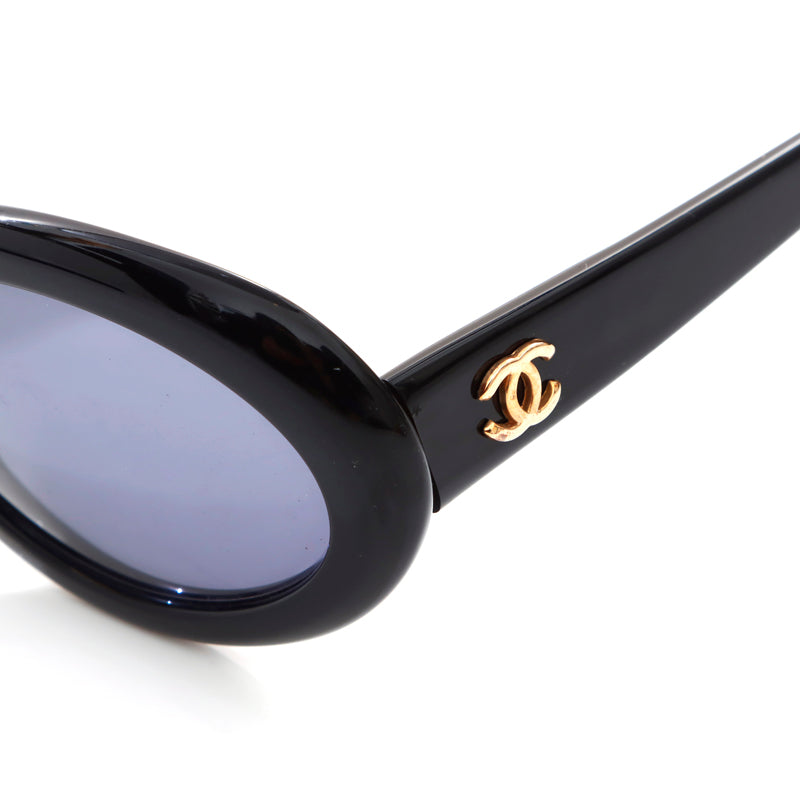Chanel Coco Mark Sunglasses Black WS4617 – NUIR VINTAGE