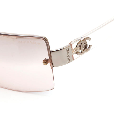 Chanel Coco Mark Sunglasses Clear WS4619