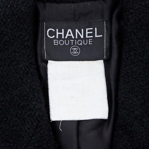 シャネル CHANEL ココマーク ボタン Size:38 2001年 ジャケット ブラック WS4630