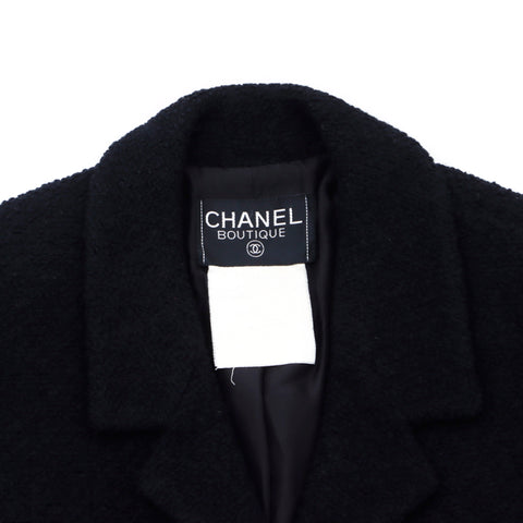 シャネル CHANEL ココマーク ボタン Size:38 2001年 ジャケット ブラック WS4630