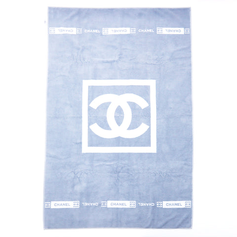 Chanel CHANEL towel blue WS4651