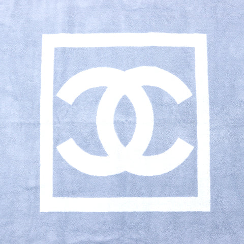 Chanel CHANEL towel blue WS4651