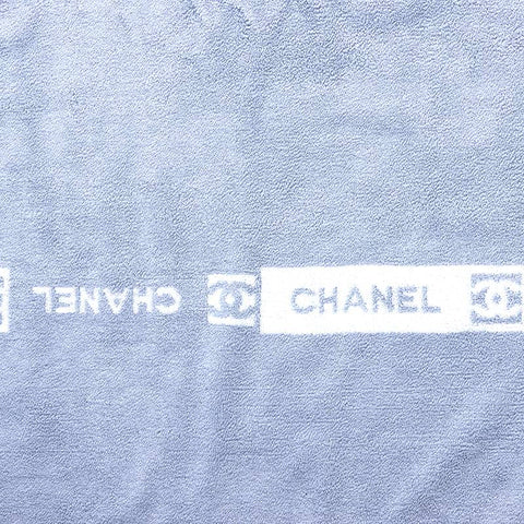 Chanel CHANEL towel blue WS4651