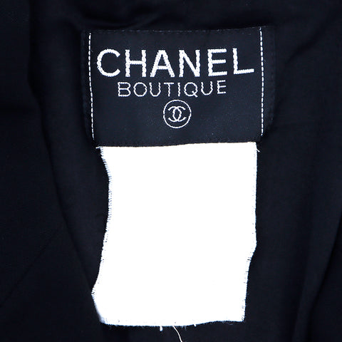 シャネル CHANEL ココボタン ブルゾン ジャケット ブラック WS4735