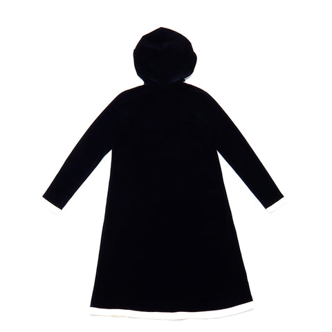 Robe de veldi Velor Cotton noir WS4745