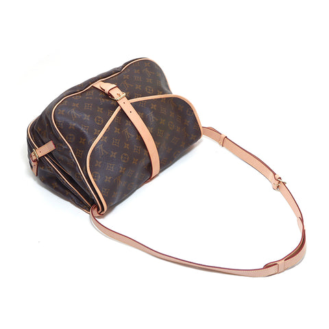 ルイ・ヴィトン LOUIS VUITTON モノグラム ソミュール メッセンジャーバッグ FH0921 ショルダーバッグ ブラウン WS4796