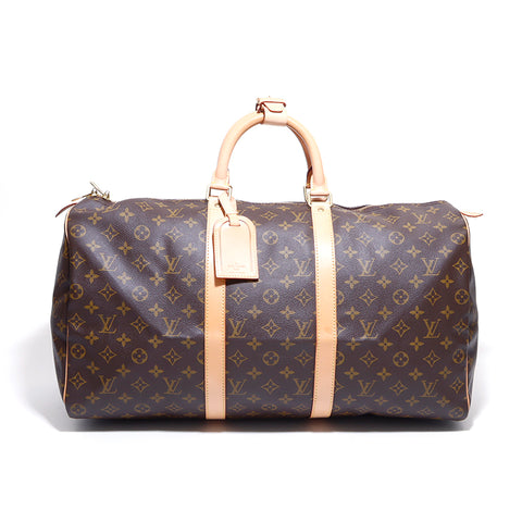 Louis Vuitton Louis Vuitton Keepol Boston Bag SP0966 Boston Bag Brown WS4797