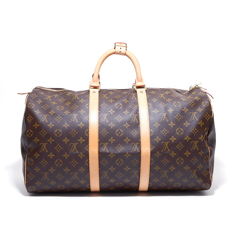 Louis Vuitton Louis Vuitton Keepol Boston Bag SP0966 Boston Bag Brown WS4797