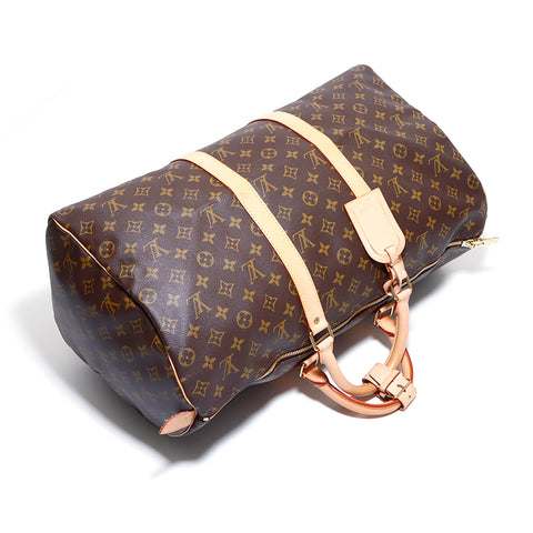 Louis Vuitton Louis Vuitton Keepol Boston Bag SP0966 Boston Bag Brown WS4797