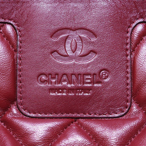 シャネル CHANEL ココ コクーン レザー 12番台 トートバッグ ブラック WS4901