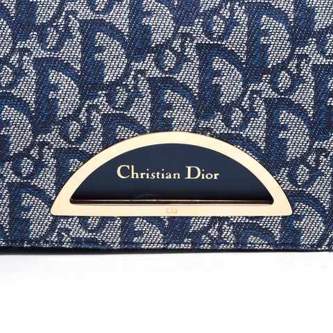 クリスチャンディオール Christian Dior ハンドバッグ ネイビー WS4925