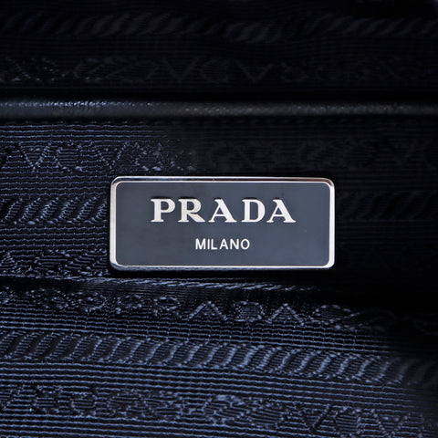 プラダ PRADA ロゴ ショルダーバッグ ナイロン ブラック WS4938