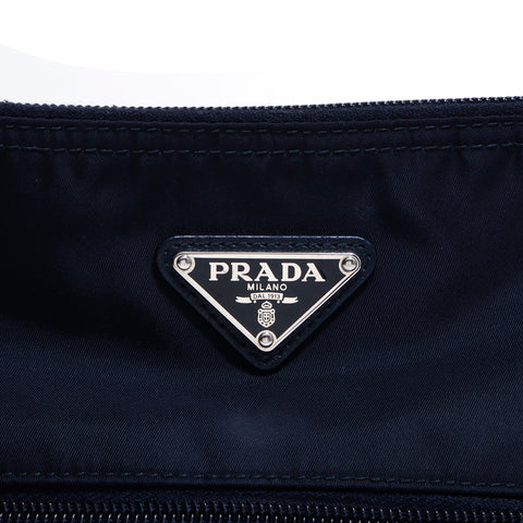 プラダ PRADA ロゴ ショルダーバッグ ナイロン ブラック WS4938