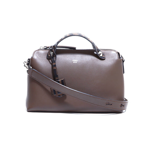 Fendi à la manière 2way sac d'épaule brun ws4949