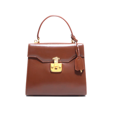 Gucci 2way Handbag Brown WS4951