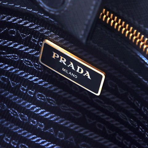 プラダ PRADA サフィアーノ 2WAY ショルダーバッグ ブラック WS4984