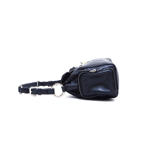 Prada Vittello Easy One Bag de l'épaule Black WS4986