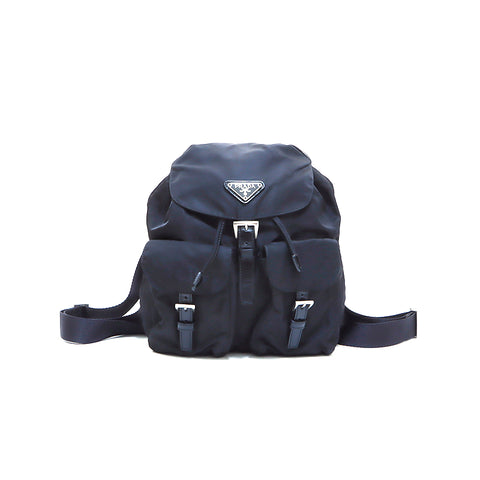 Prada Nylon Testo Backpack / Daypack Black WS4987