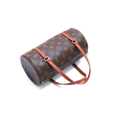 ルイ・ヴィトン LOUIS VUITTON モノグラム パピヨン26 ハンドバッグ ブラウン WS4994